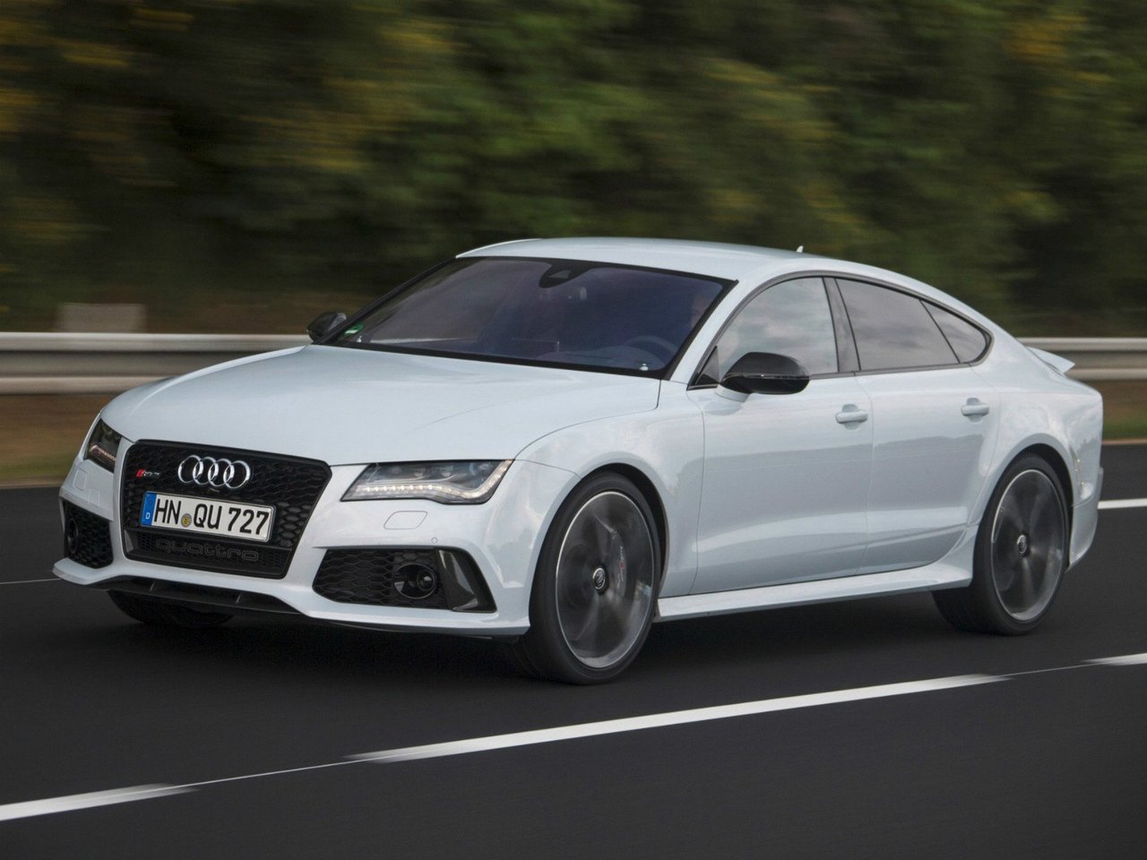 Подбор шин на Audi RS7