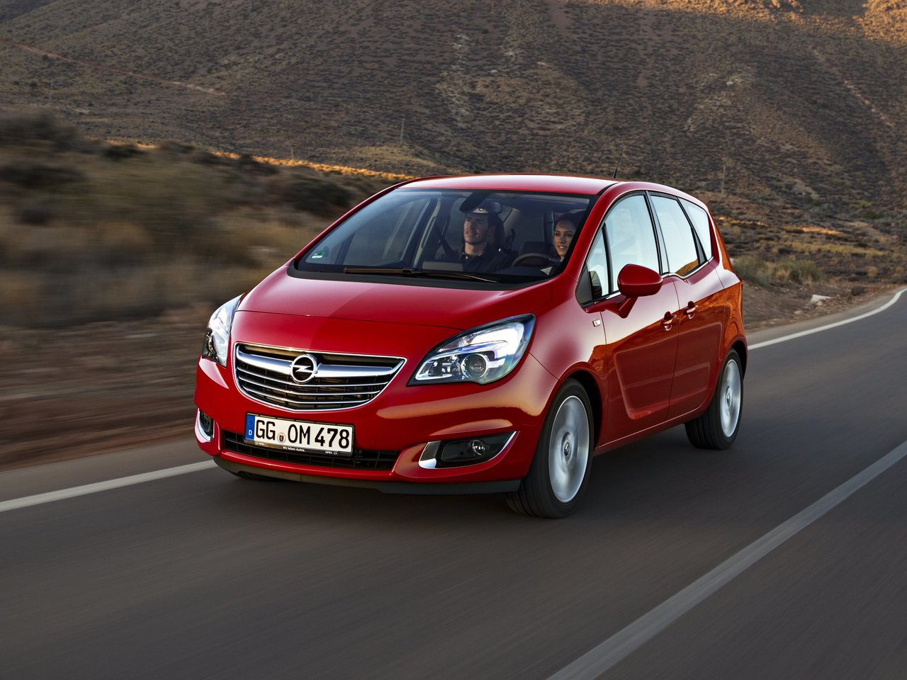 Подбор шин на Opel Meriva B