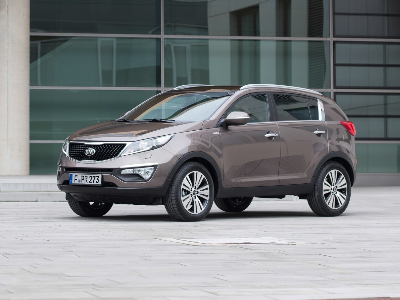 Подбор шин на Kia Sportage III (SL)
