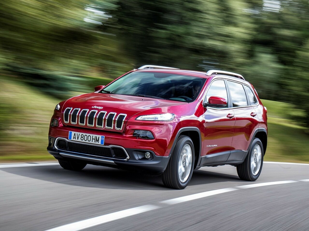 Подбор шин и дисков для автомобиля Jeep Cherokee V (KL)