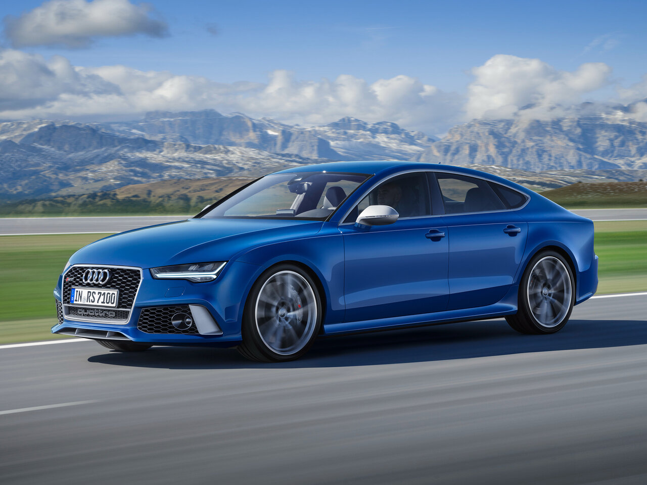 Подбор шин на Audi RS7