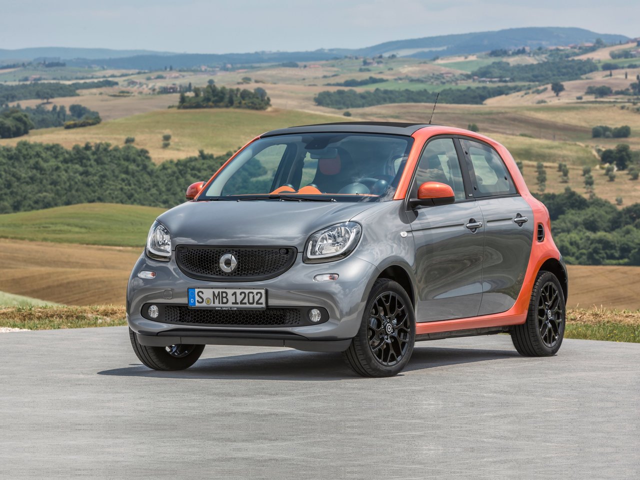Подбор шин и дисков для автомобиля Smart Forfour II