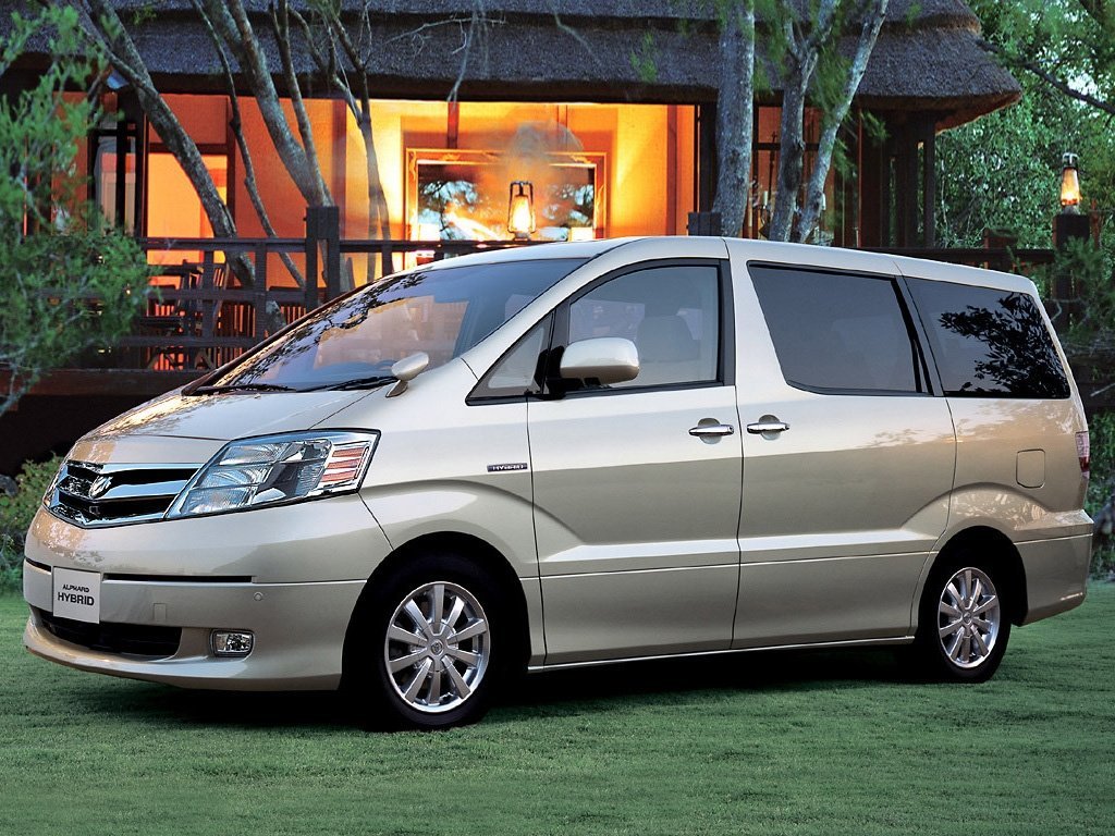 Подбор шин на Toyota Alphard