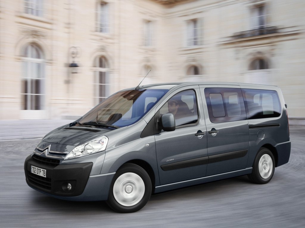 Подбор шин на Citroen Jumpy II