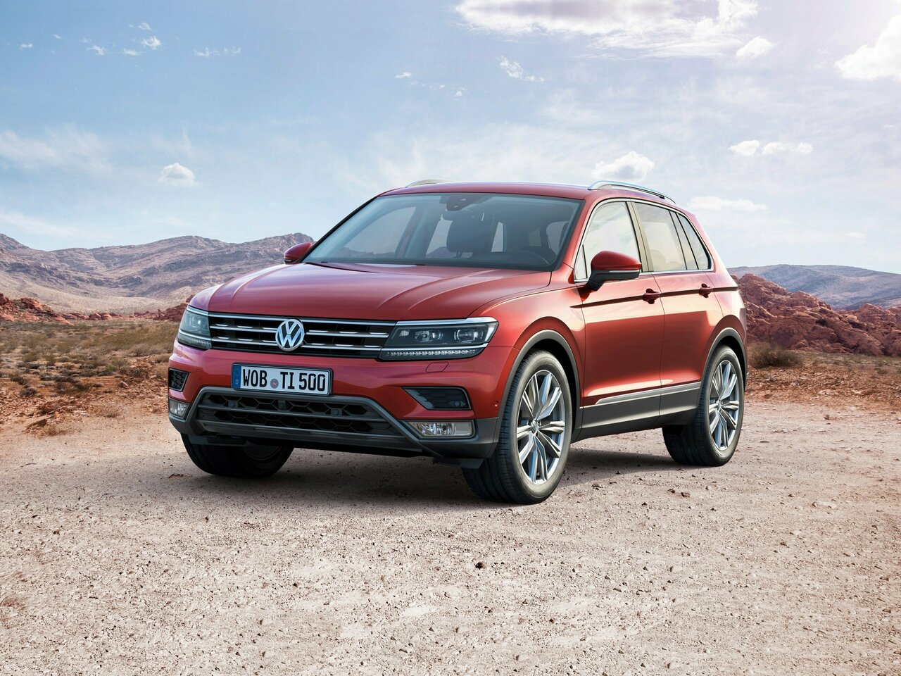 Подбор шин на Volkswagen Tiguan II