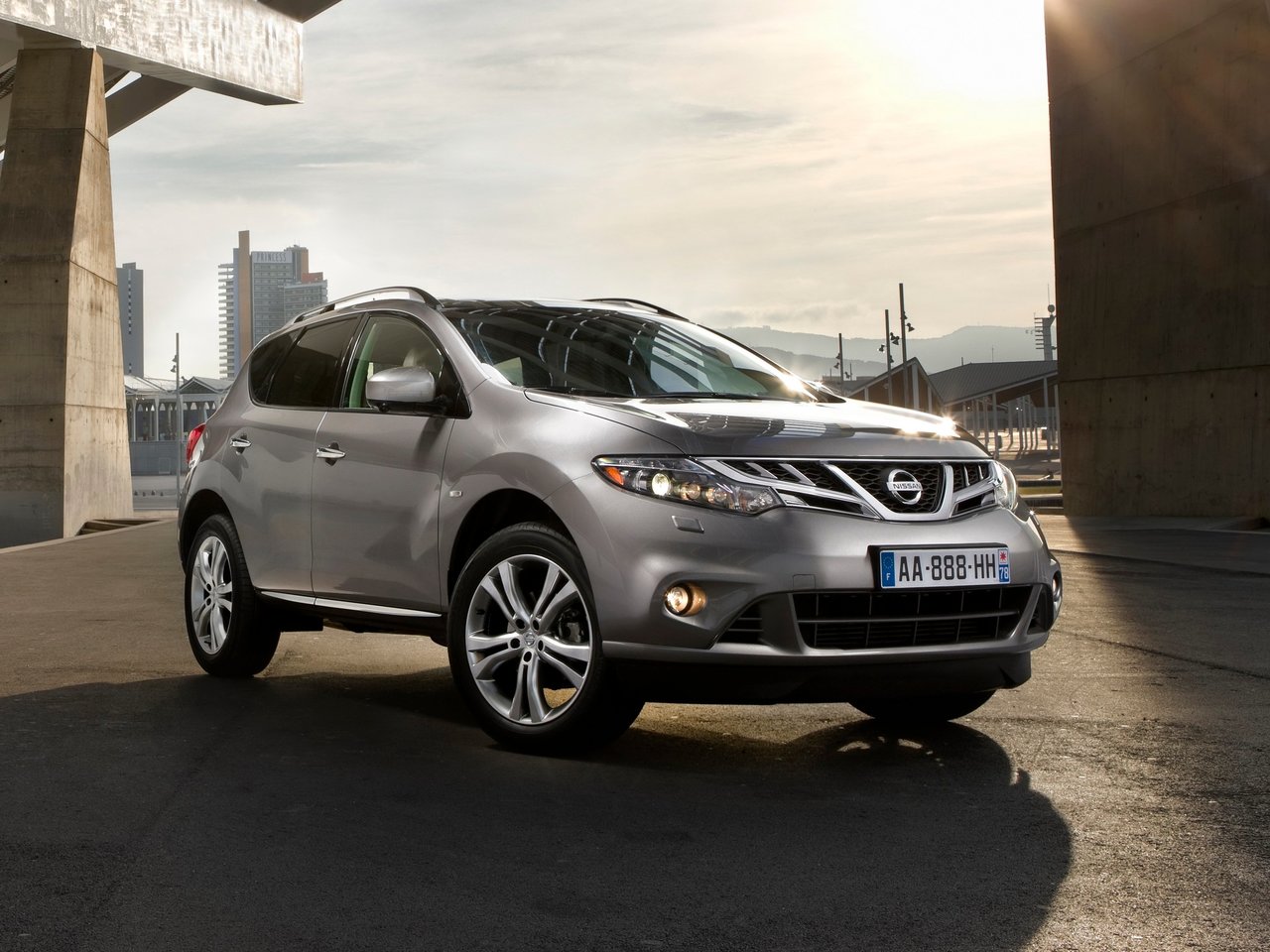 Подбор шин на Nissan Murano II (Z51)