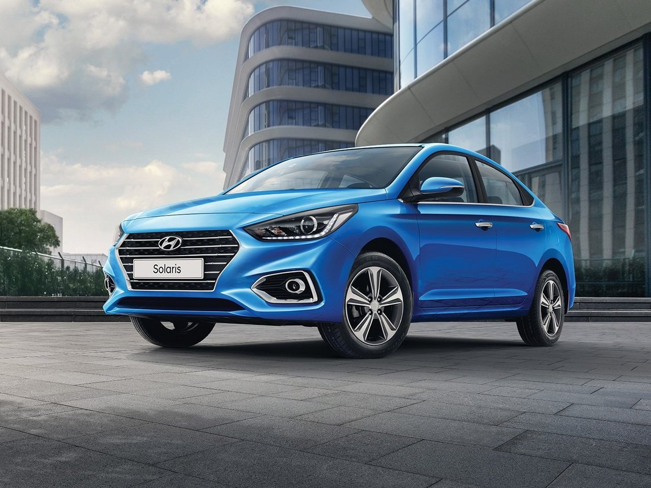Подбор шин на Hyundai Solaris II