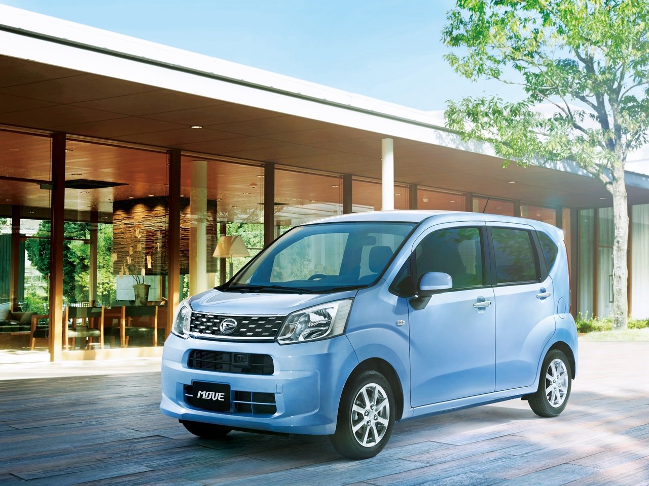 Подбор шин и дисков для автомобиля Daihatsu Move VI (LA150, LA160)