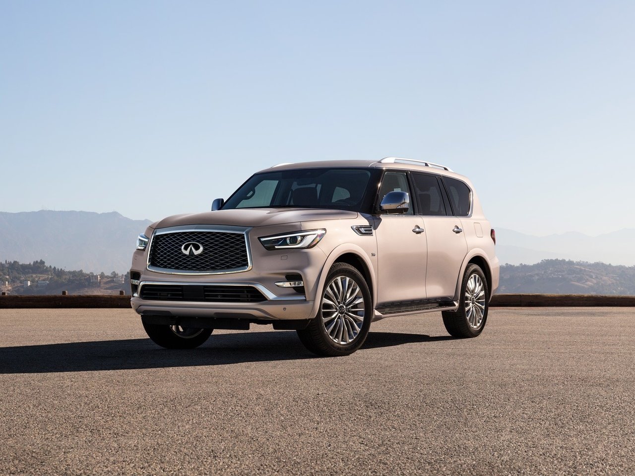 Подбор шин на Infiniti QX80