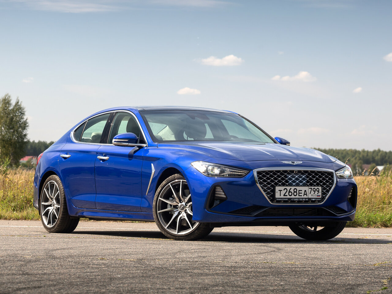 Подбор шин и дисков для автомобиля Genesis G70