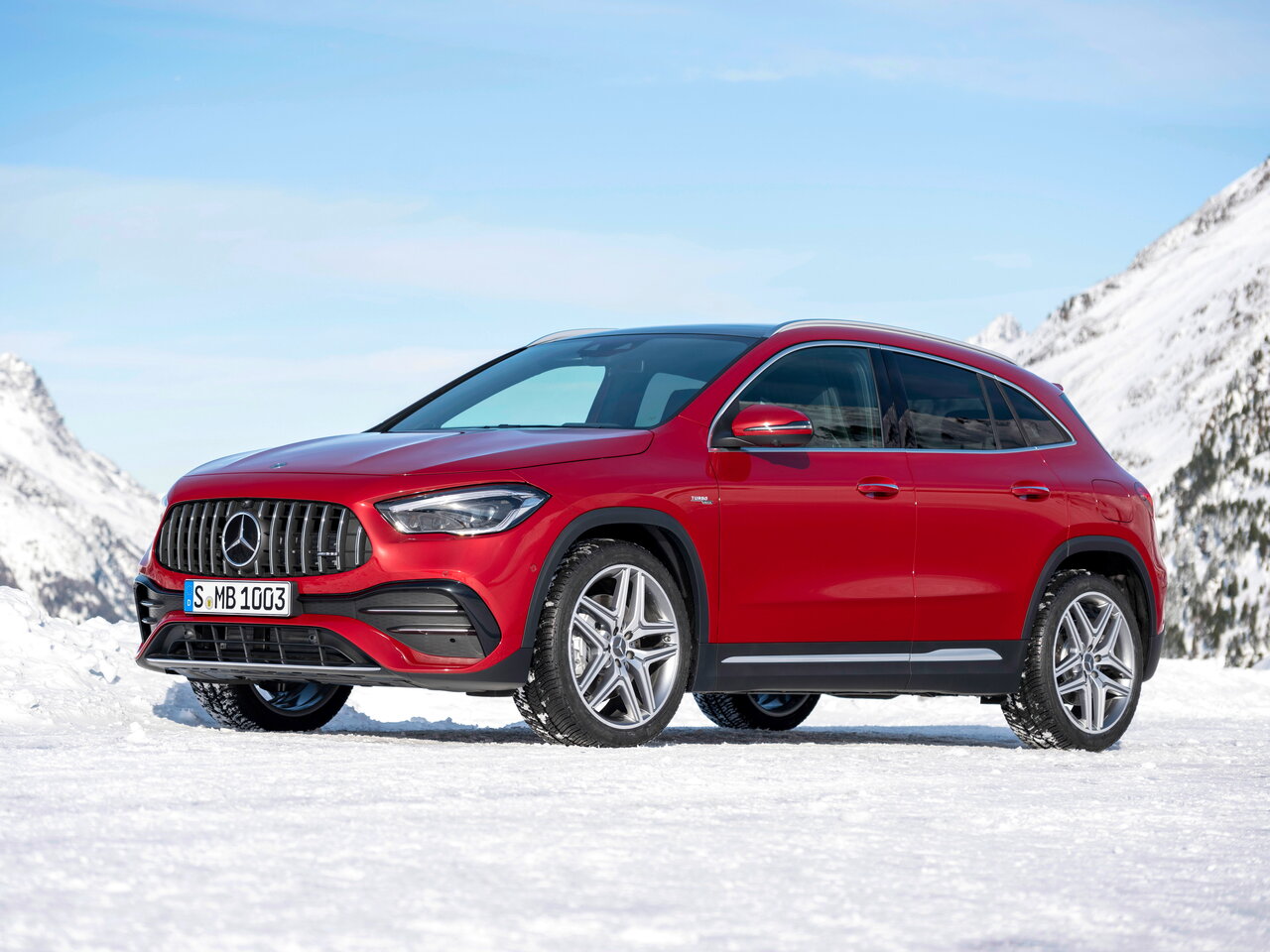 Подбор шин на Mercedes GLA-Class AMG (H247)