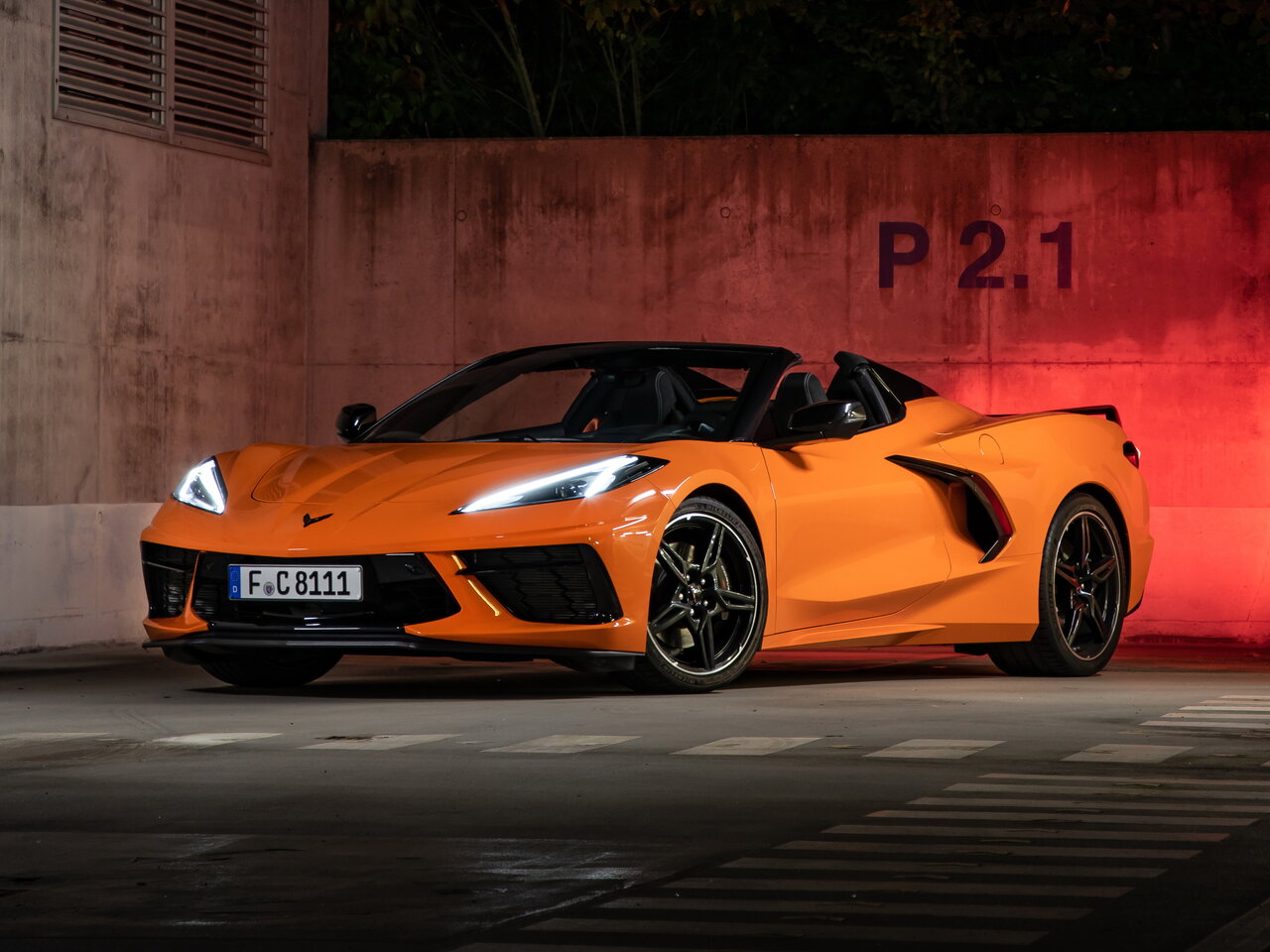 Подбор шин на Chevrolet Corvette VIII (C8)