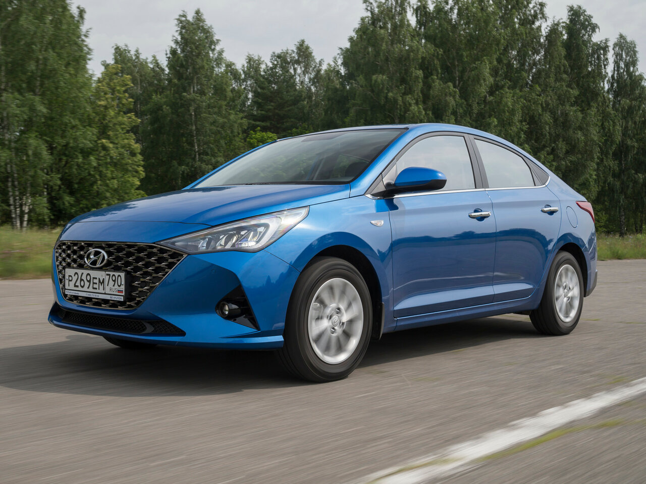 Подбор шин на Hyundai Solaris II