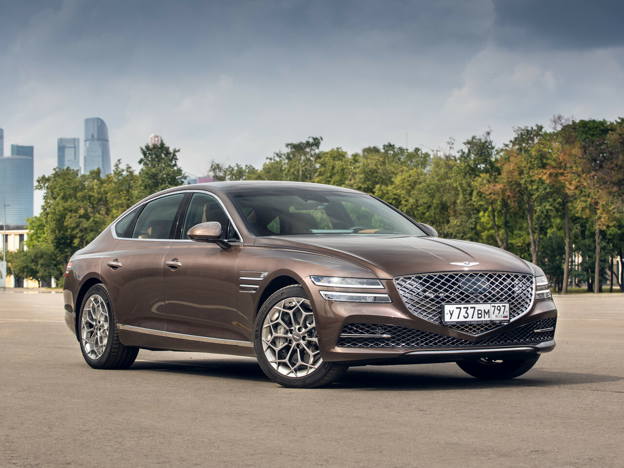 Подбор шин и дисков для автомобиля Genesis G80 II (RG3)
