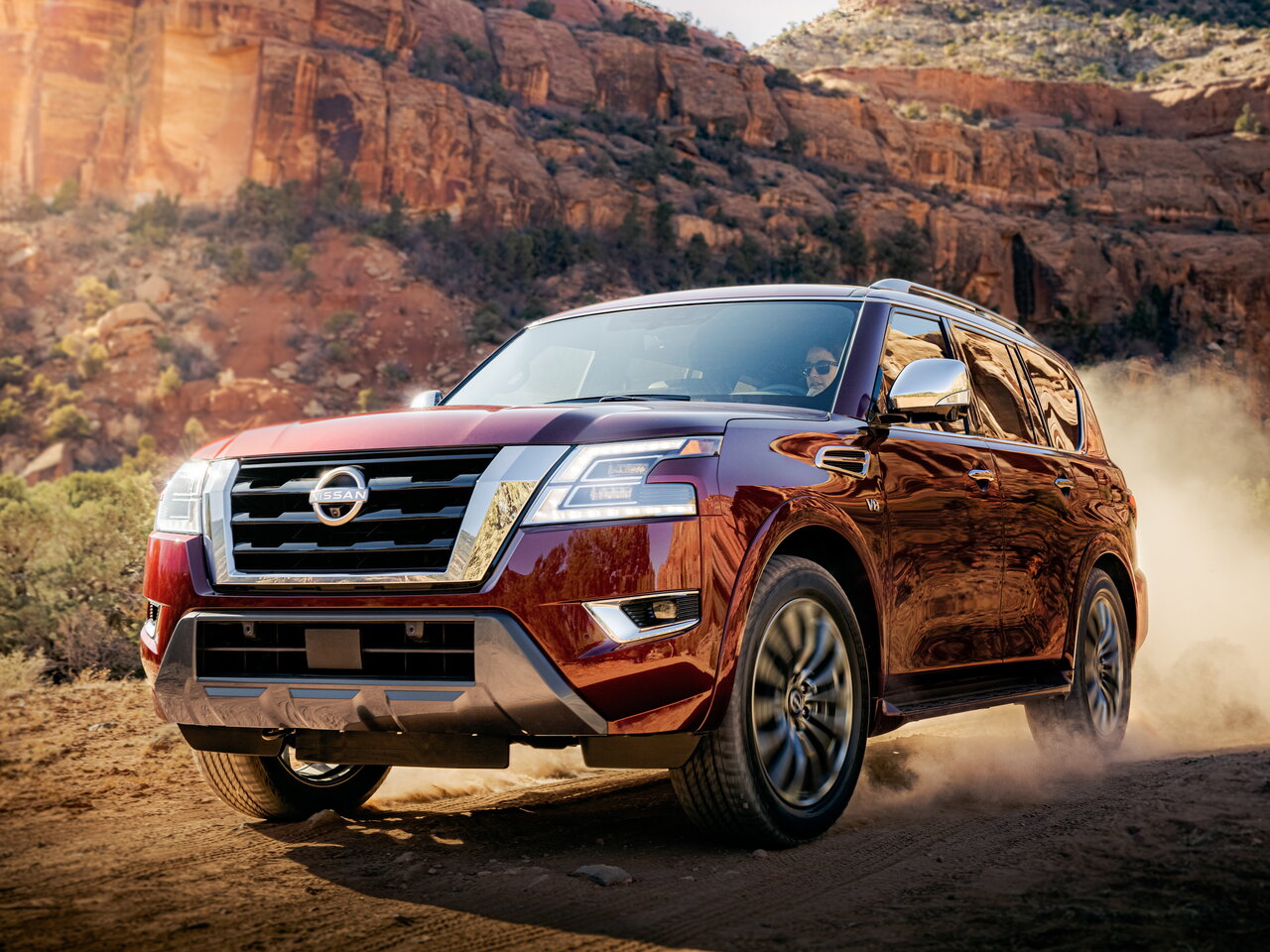 Подбор шин на Nissan Armada II (Y62)