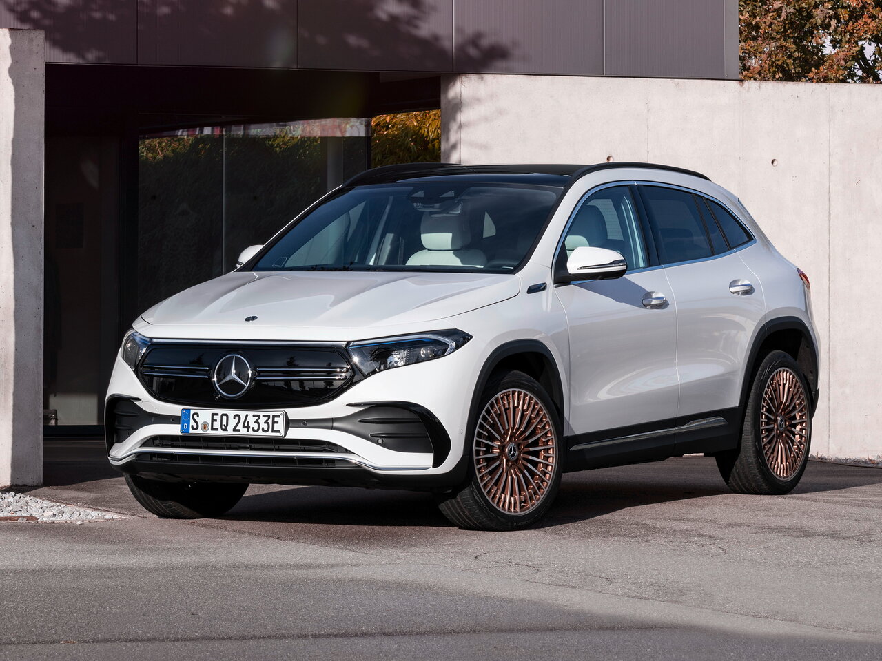 Подбор шин на Mercedes EQA