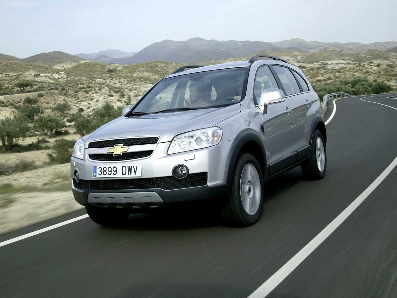 Подбор шин и дисков для автомобиля Chevrolet Captiva