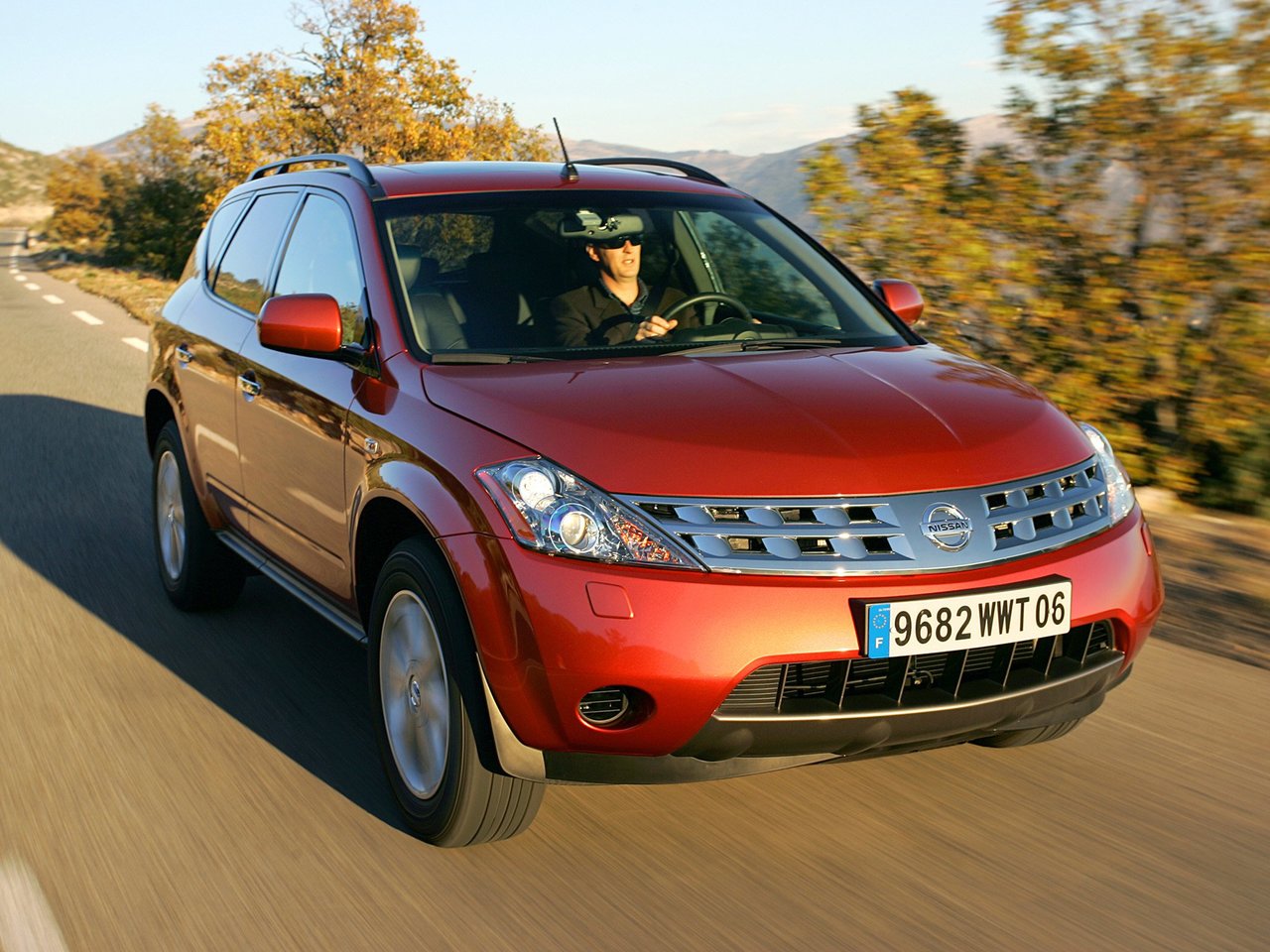 Подбор шин на Nissan Murano