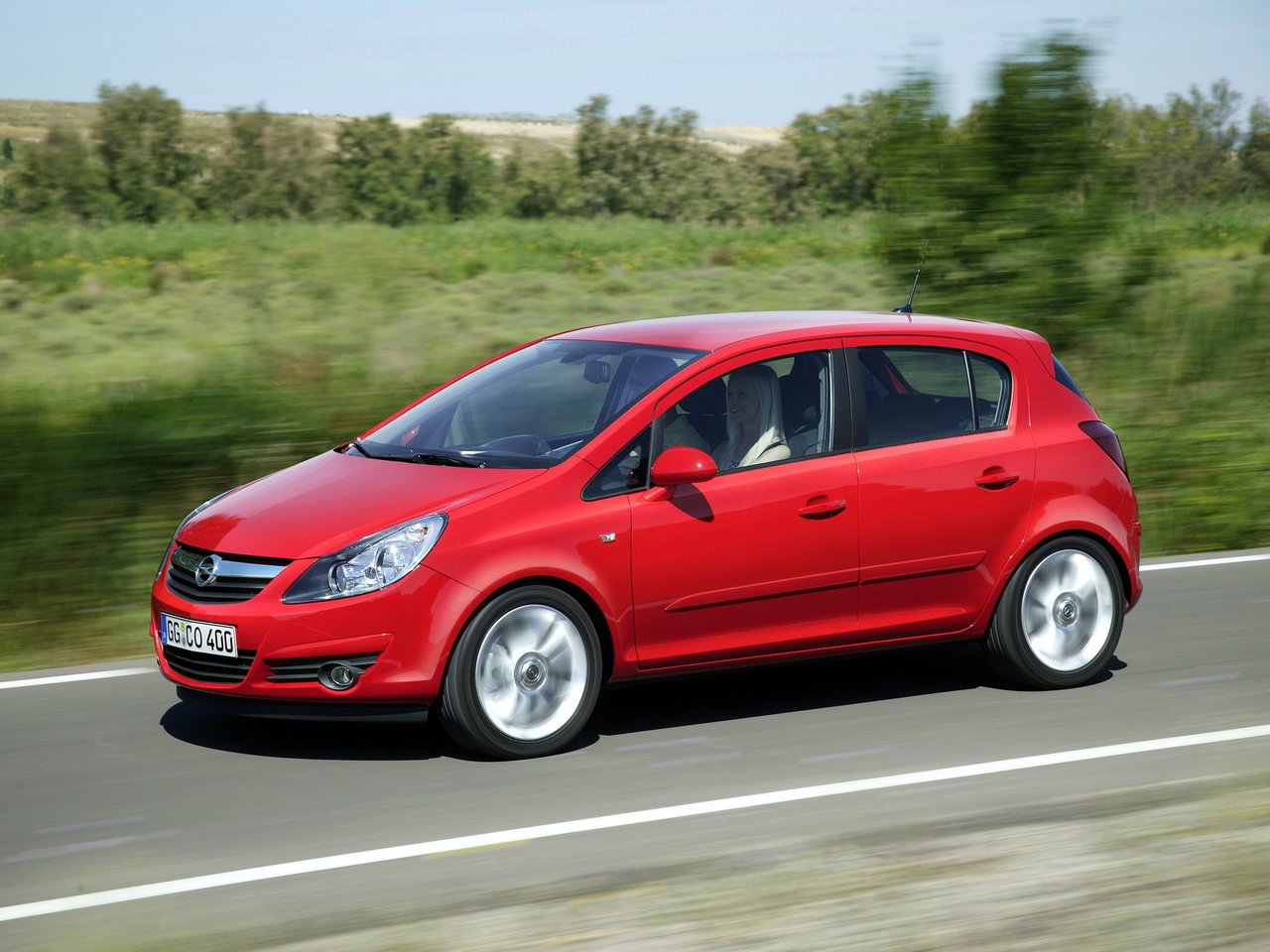 Подбор шин на Opel Corsa D