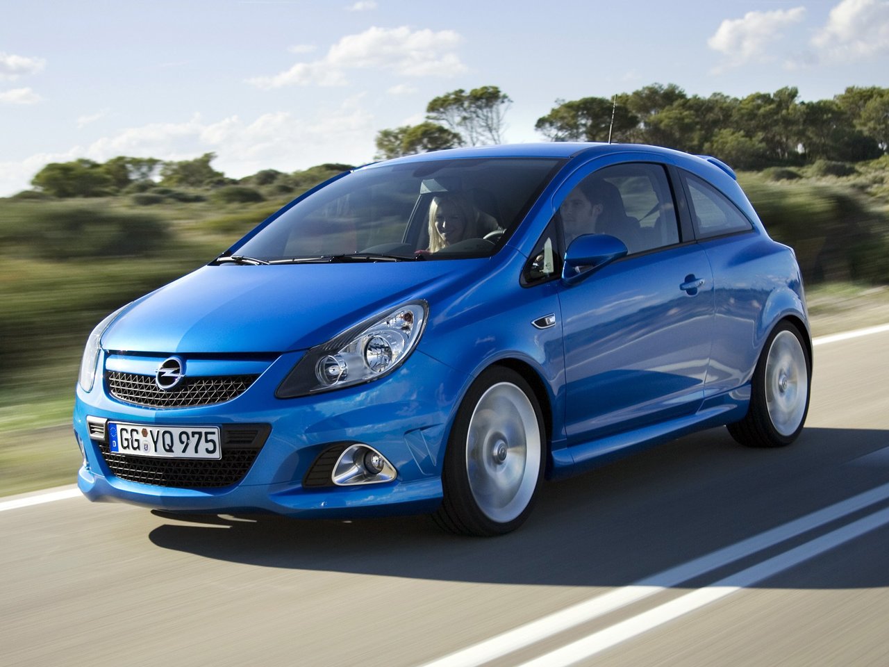 Подбор шин на Opel Corsa OPC (D)