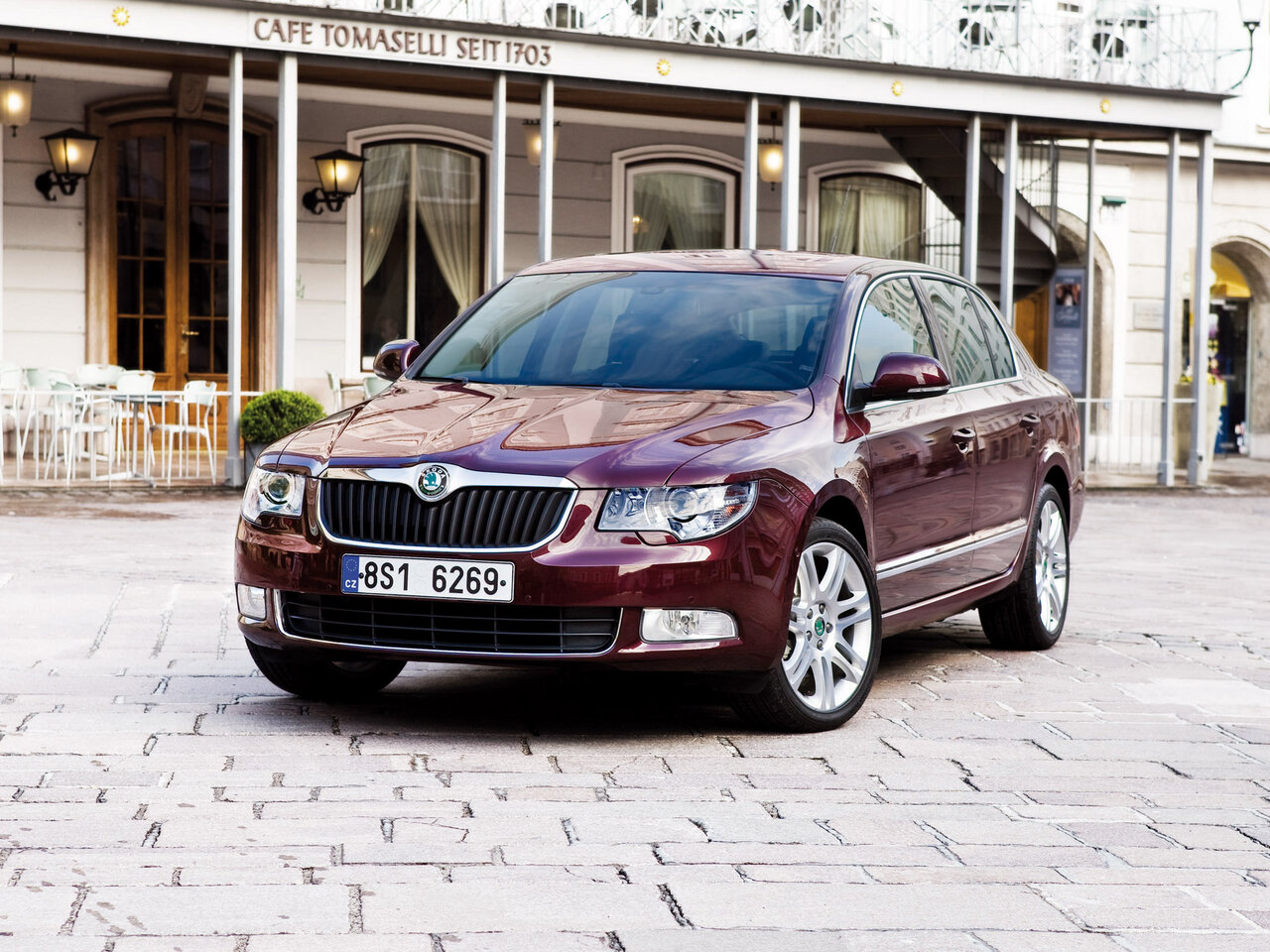 Подбор шин на Skoda Superb