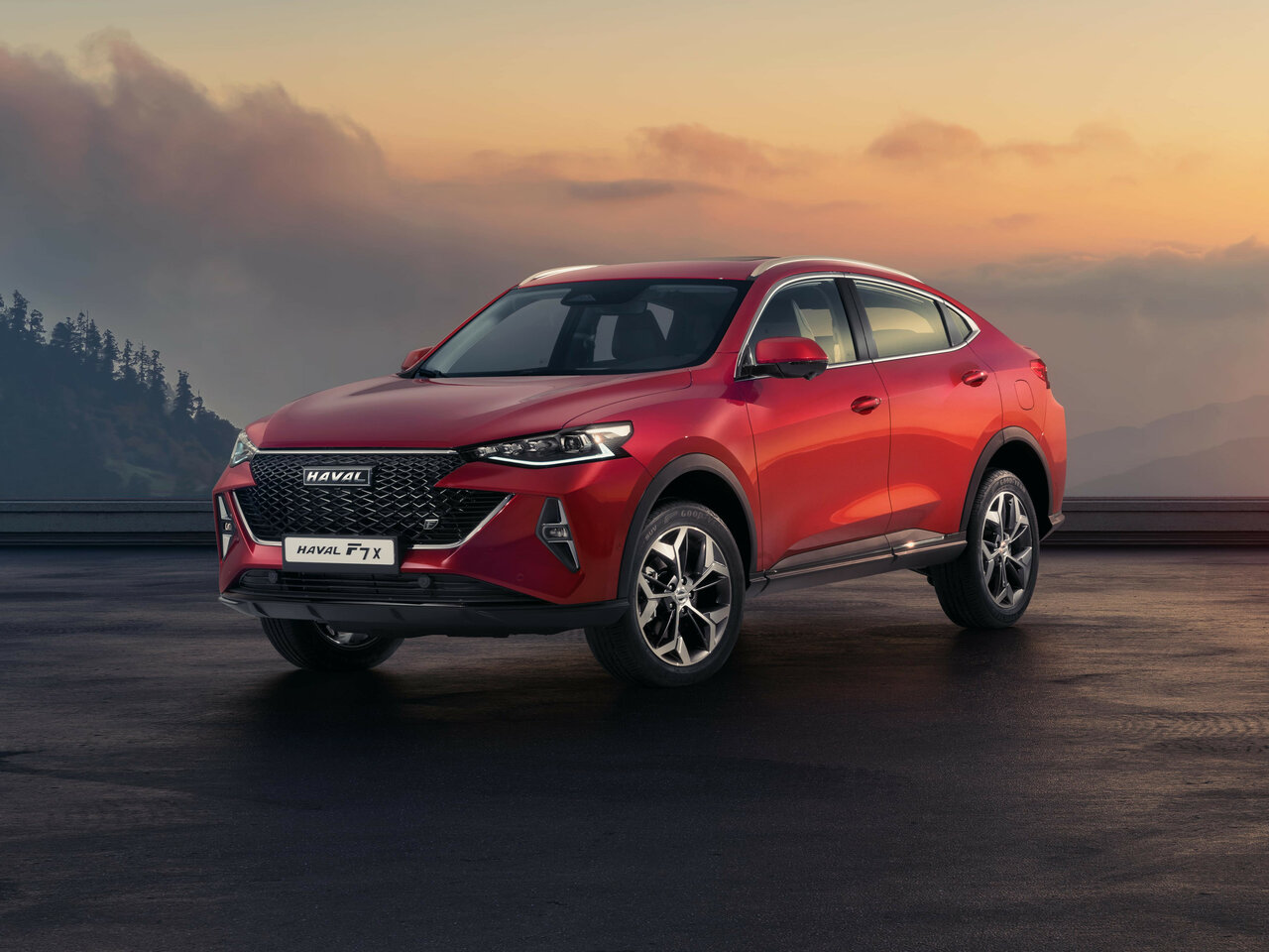 Подбор шин на Haval F7x