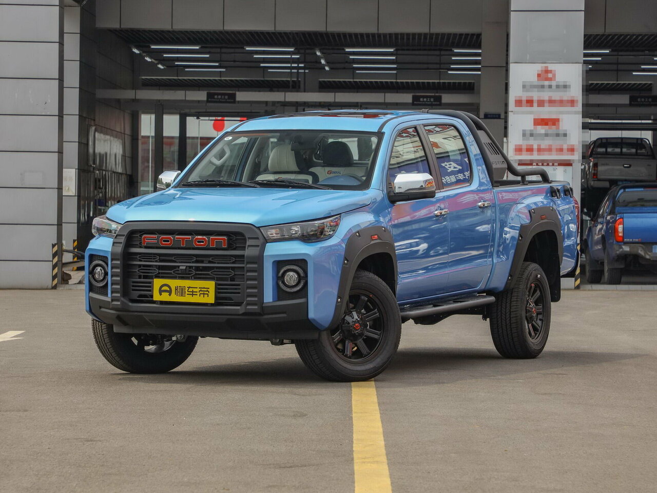 Подбор шин и дисков для автомобиля Foton Tunland G7