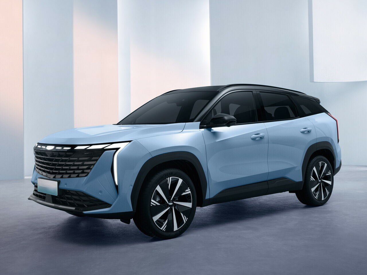 Подбор шин и дисков для автомобиля Geely Atlas II