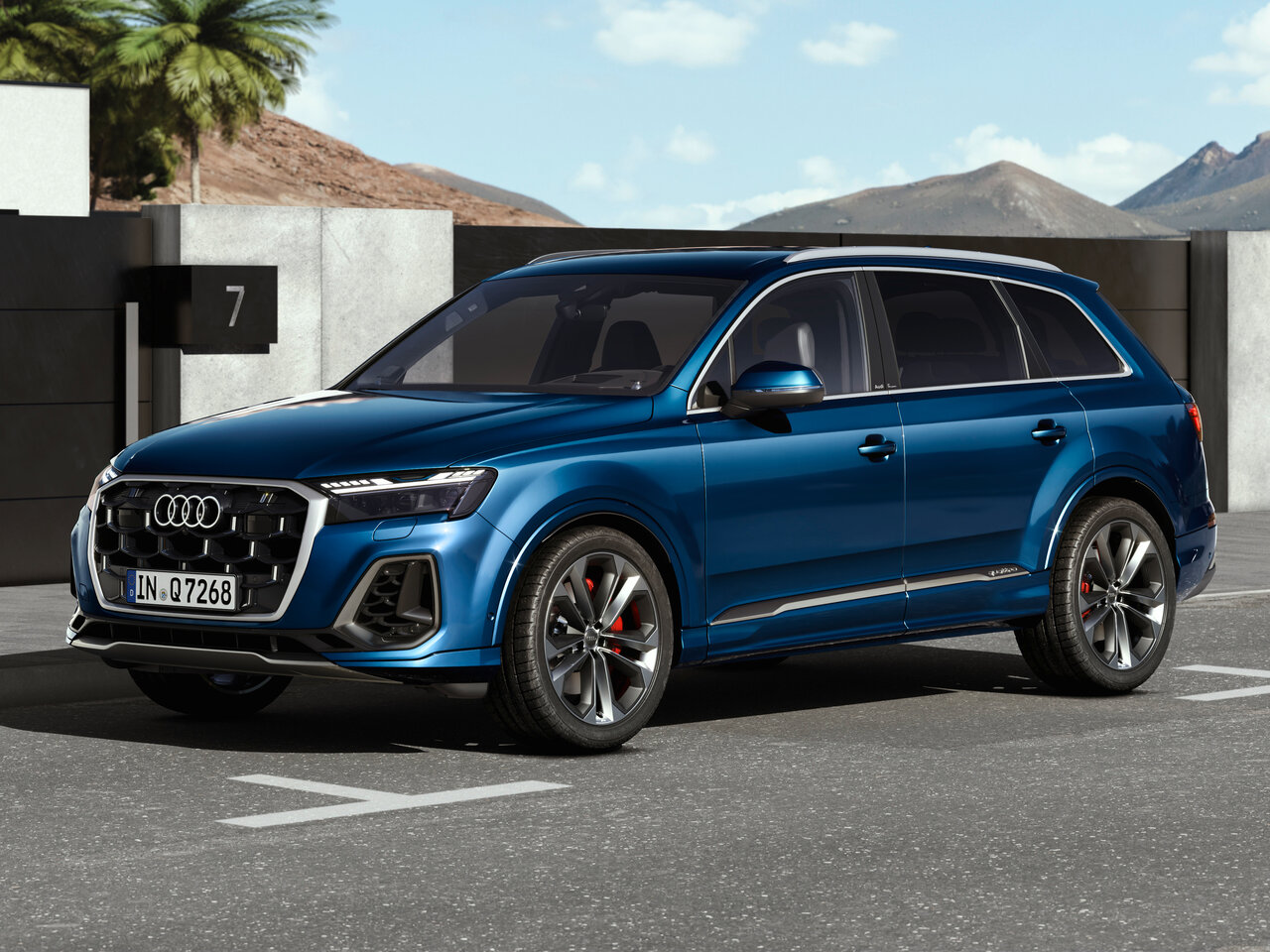 Подбор шин на Audi Q7 II (4M)