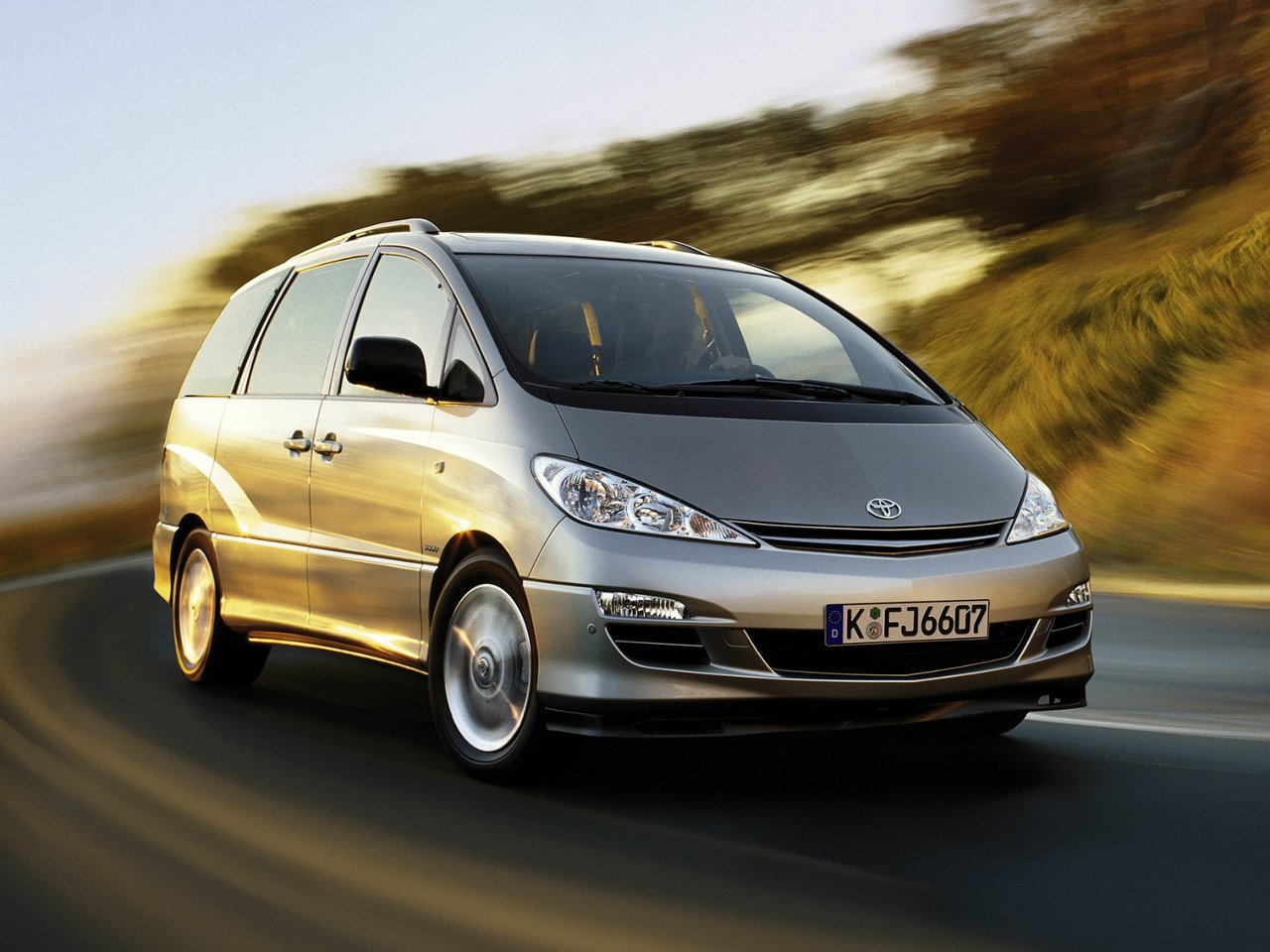 Подбор шин на Toyota Previa