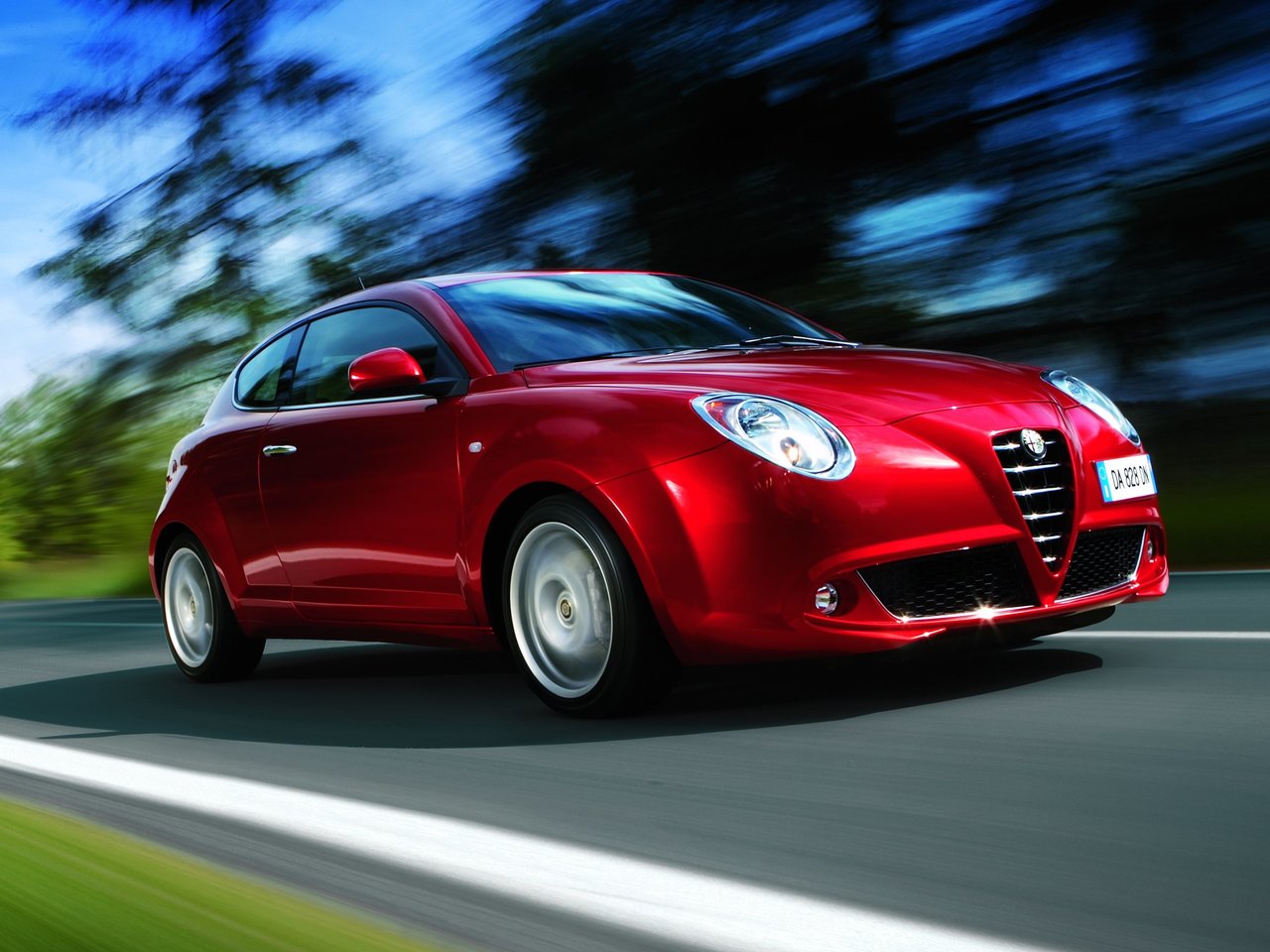 Подбор шин на Alfa Romeo MiTo