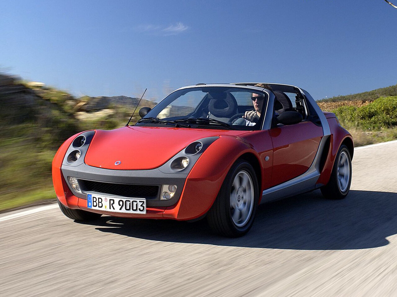 Подбор шин и дисков для автомобиля Smart Roadster
