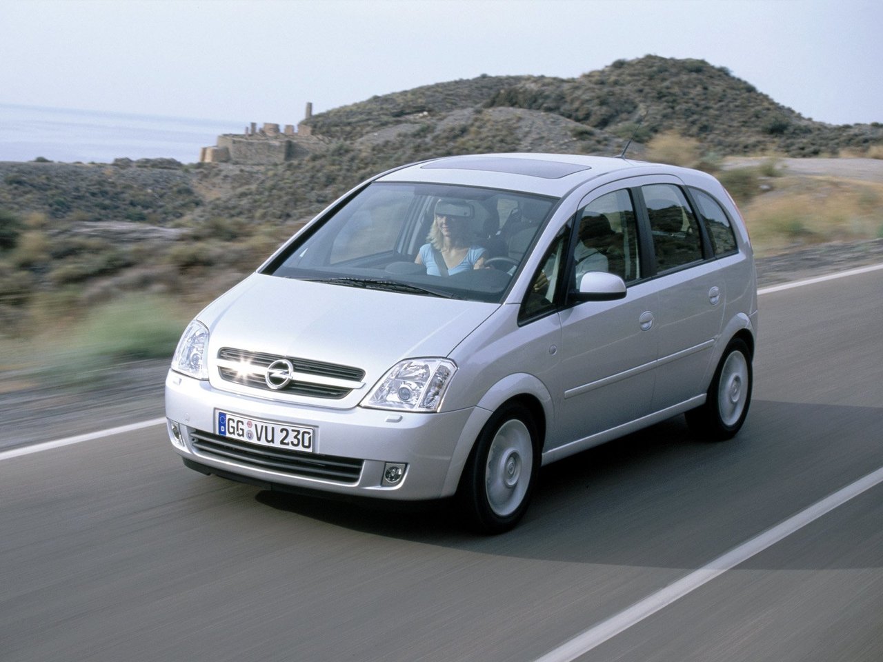 Подбор шин на Opel Meriva