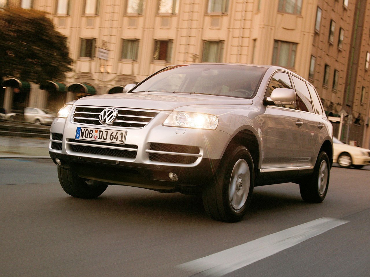 Подбор шин и дисков для автомобиля Volkswagen Touareg