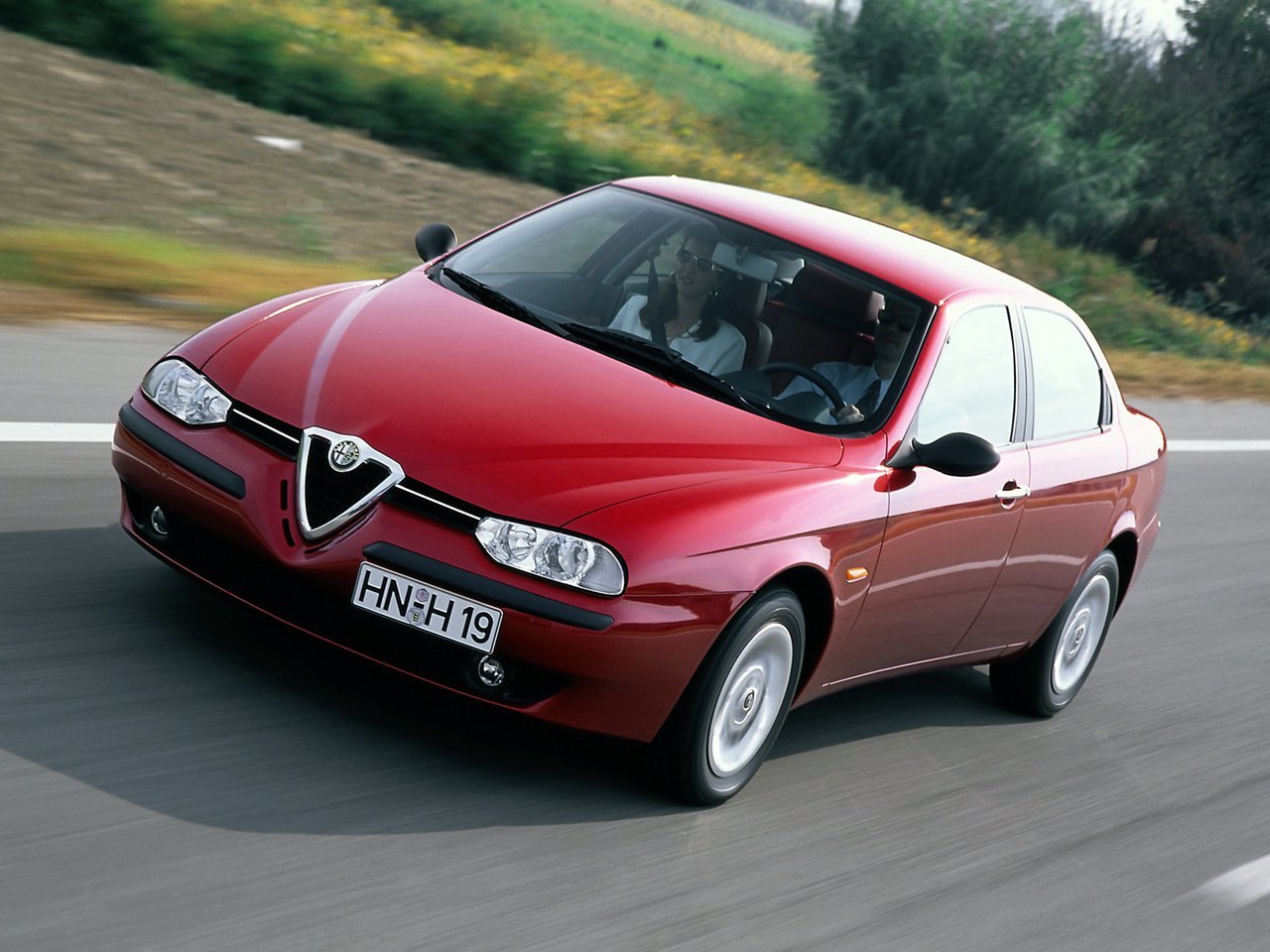 Подбор шин и дисков для автомобиля Alfa Romeo 156