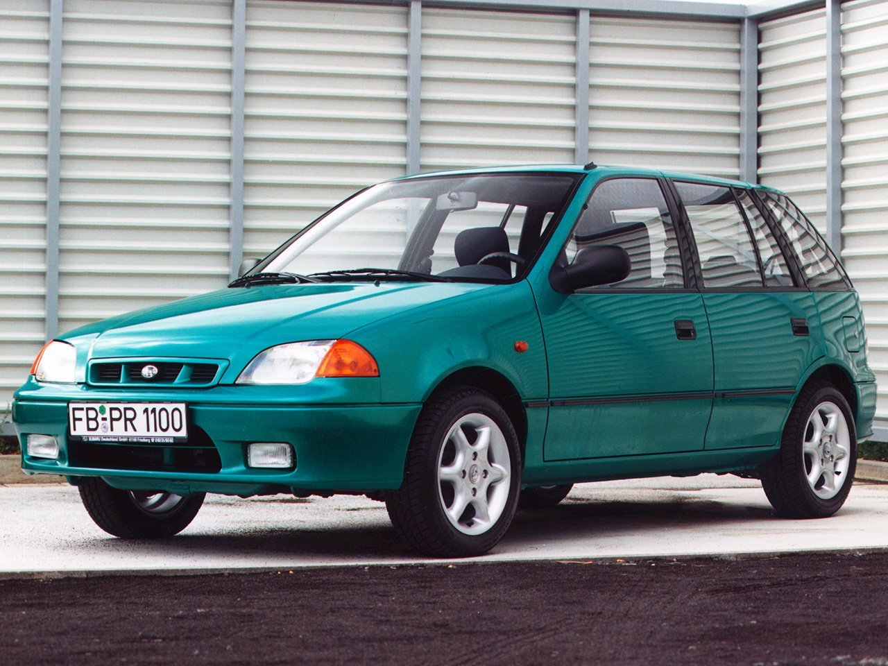 Подбор шин на Subaru Justy