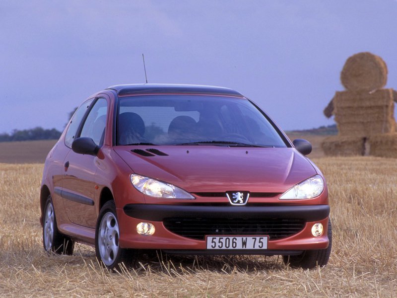 Подбор шин и дисков для автомобиля Peugeot 206