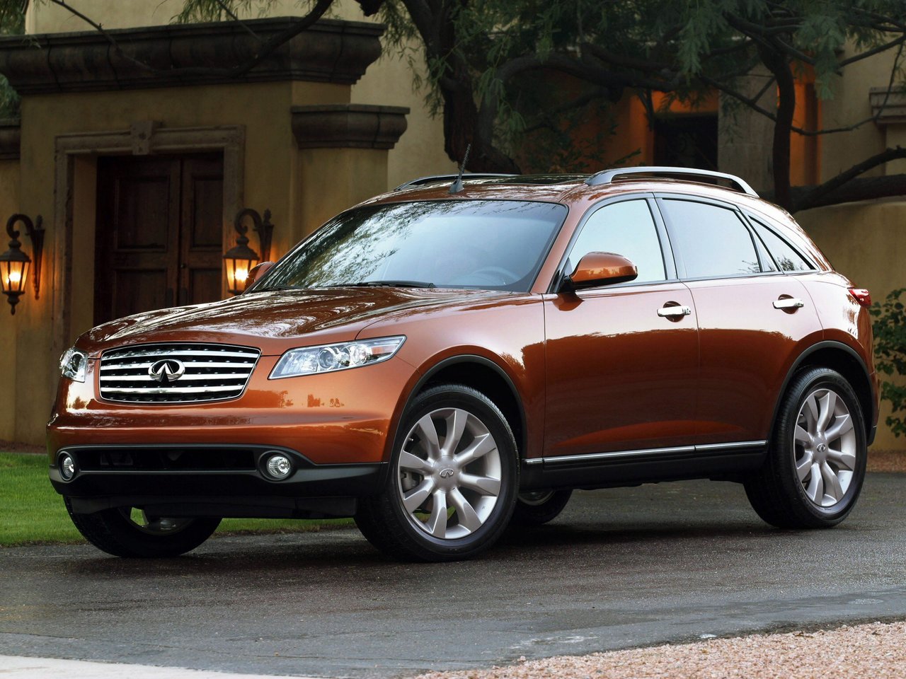 Подбор шин и дисков для автомобиля Infiniti FX
