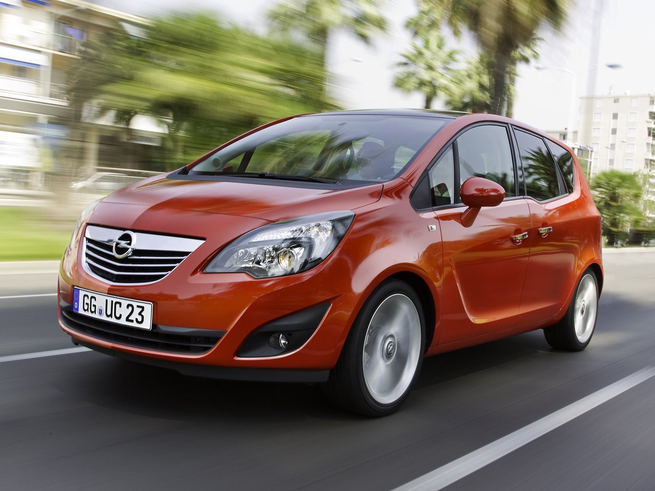Подбор шин на Opel Meriva B
