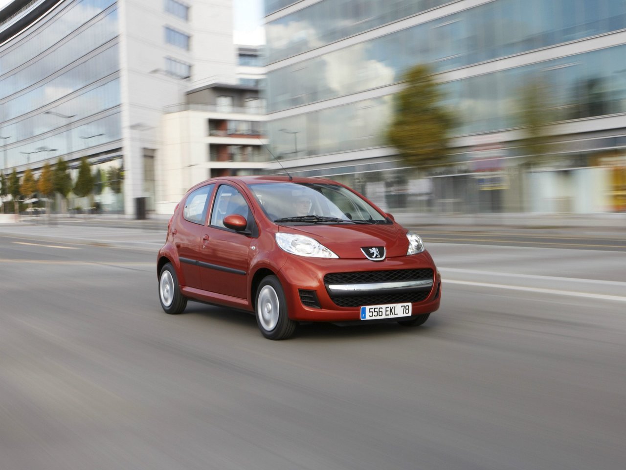 Подбор шин на Peugeot 107