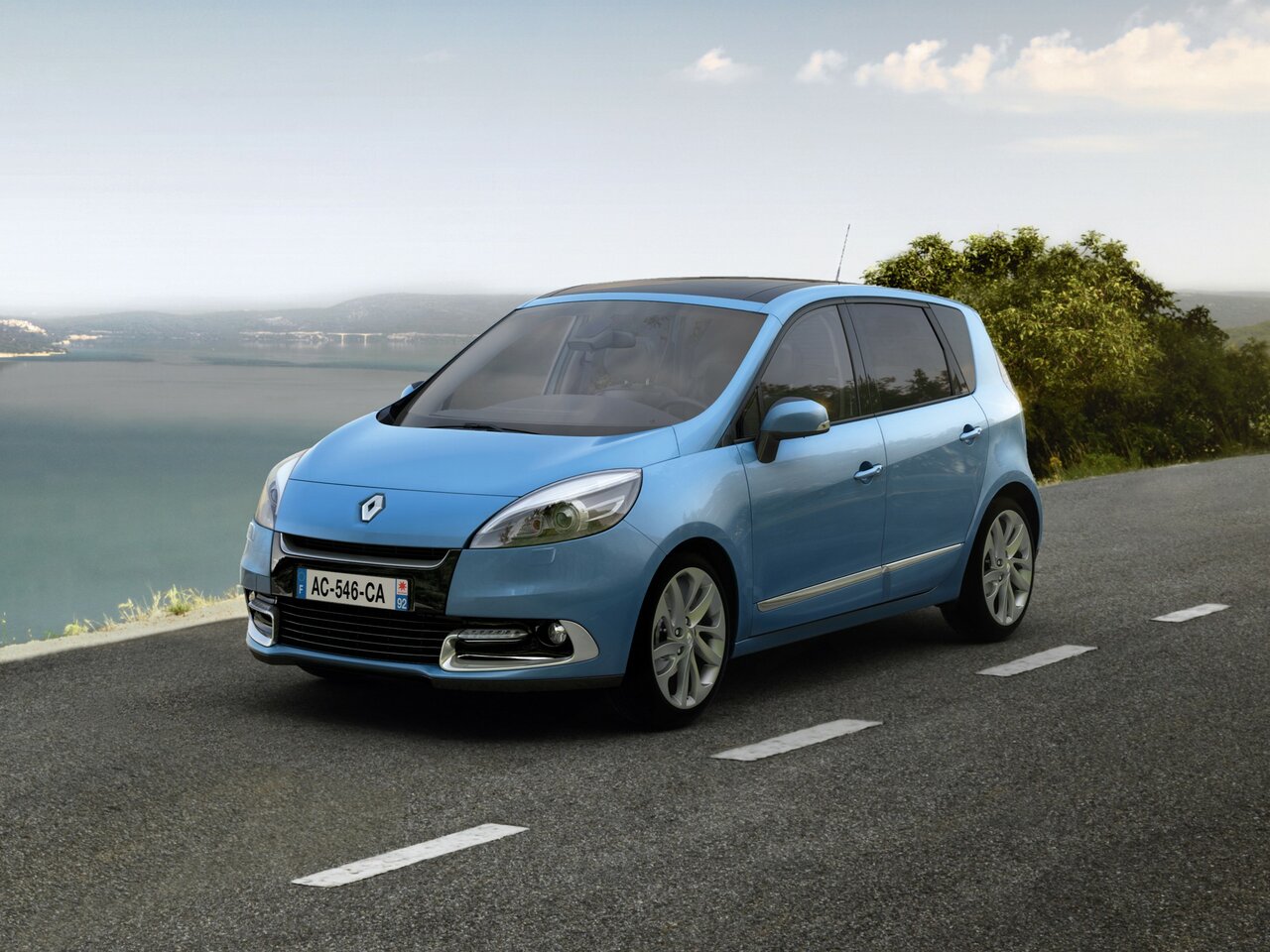 Подбор шин на Renault Scenic III