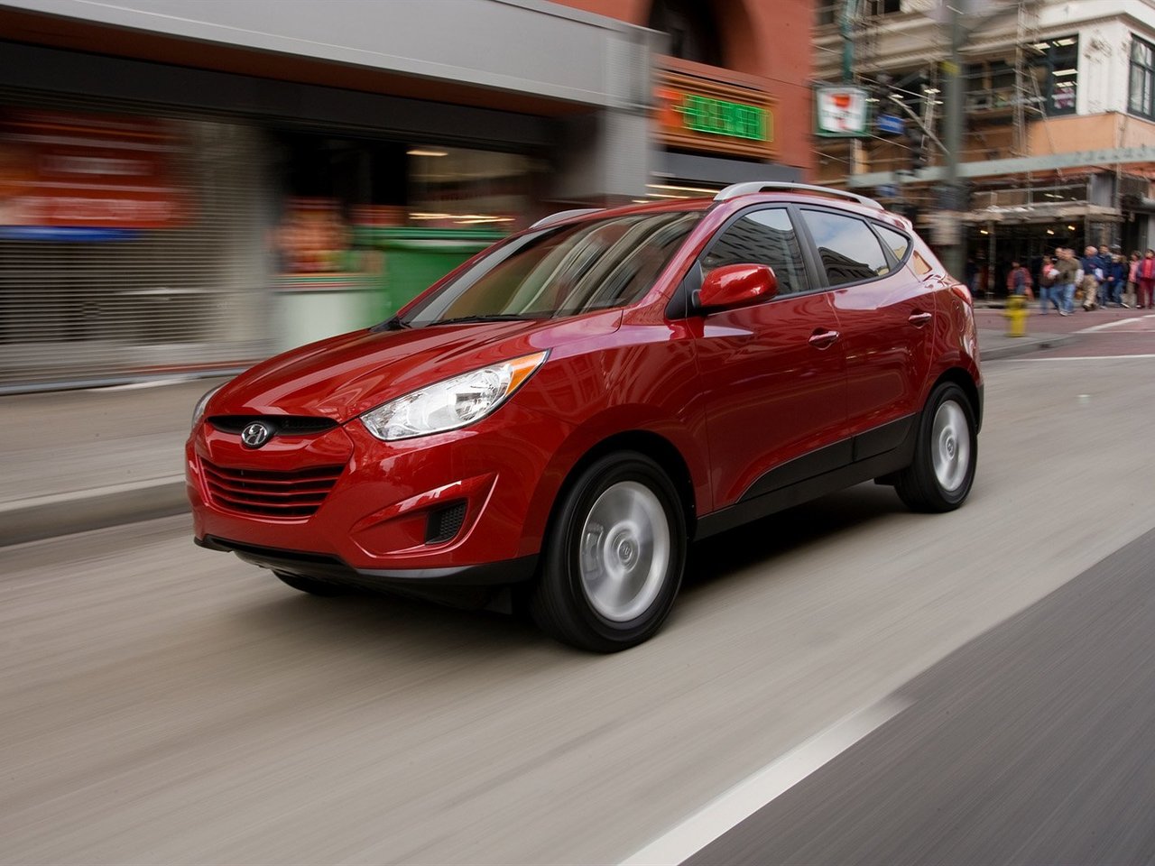 Подбор шин на Hyundai Tucson II