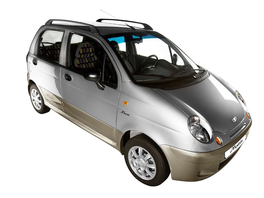 Подбор шин и дисков для автомобиля Daewoo Matiz