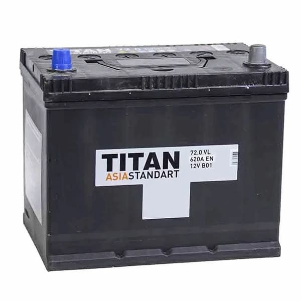 АКБ-6СТ-72 (620А) о/п TITAN ASIA standart Н.Новгород 230х175х220 (не обслуж)