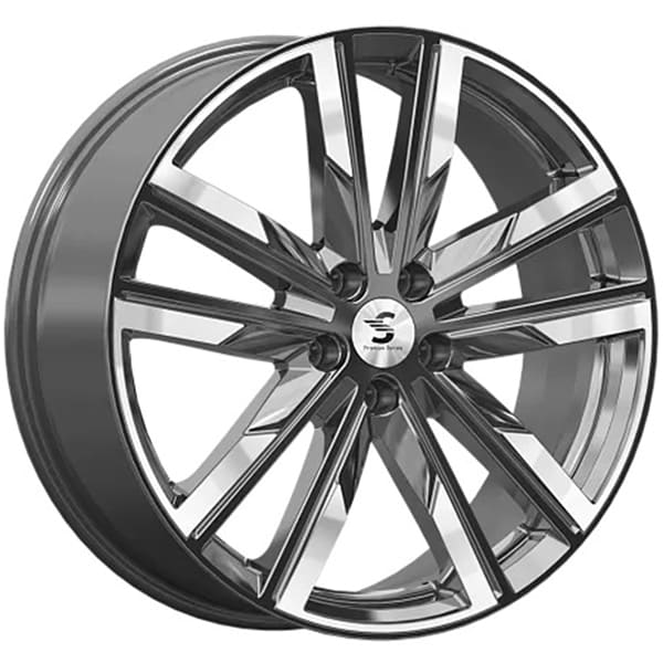 ДЛ 5*108 20*8 D60.1 ET39 К&К KP014 Diamond gloss graphite