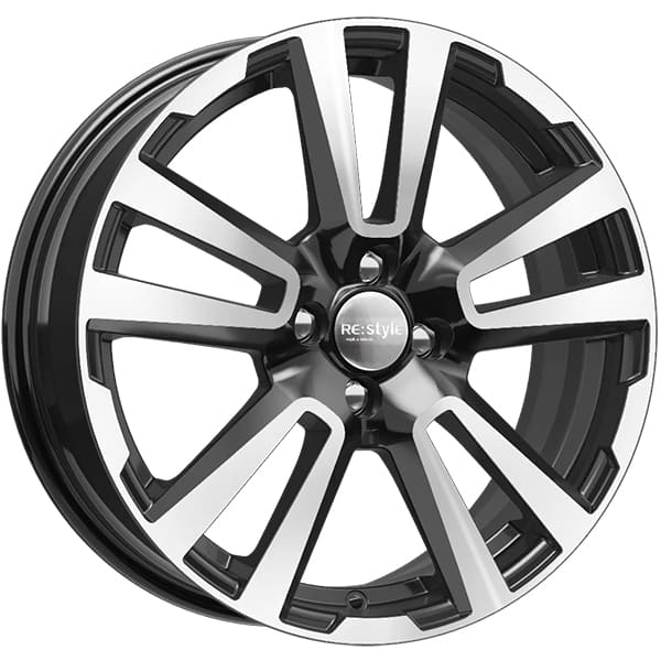 ДЛ 4*100 17*6.5 D60.1 ET43 К&К Lada X-Ray KC874 Алмаз черный