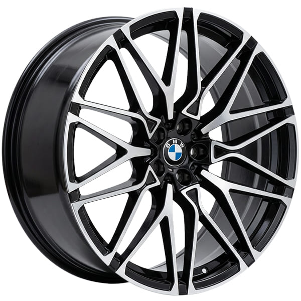 ДЛ 5*112 21*9.5 D66.6 ET37 FR Replica B495 style 818M Competition front/rear BMF
