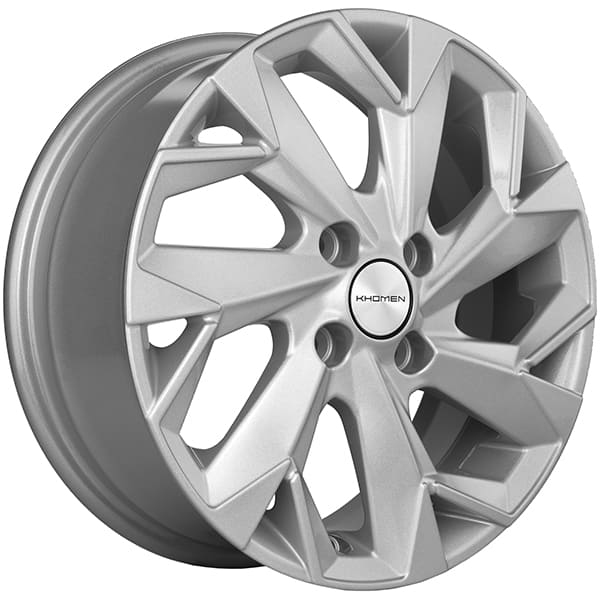 ДЛ 4*98 14*5.5 D58.5 ET35 KHOMEN KHW1402 F-Silver
