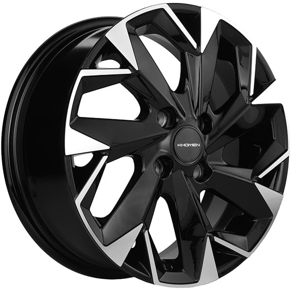 ДЛ 4*98 15*6 D58.6 ET35 KHOMEN KHW1508 Black-FP