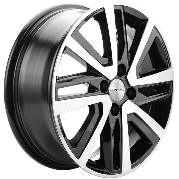 ДЛ 4*100 16*6 D60.1 ET50 KHOMEN KHW1609 Black_FP